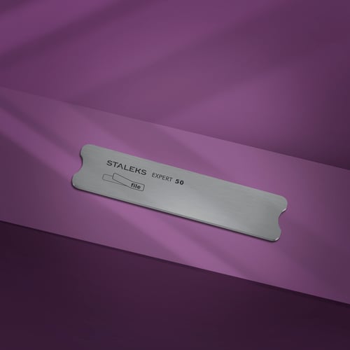 Short metal base for nail file EXPERT 50