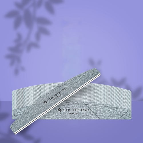STALEKS Crescent mineral nail file SMART 40 180/240 grit (25 pcs)